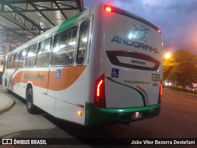 Empresa de Transportes Andorinha 6369 na cidade de Presidente Prudente, São Paulo, Brasil, por João Vitor Bezerra Destefani. ID da foto: 7287220.