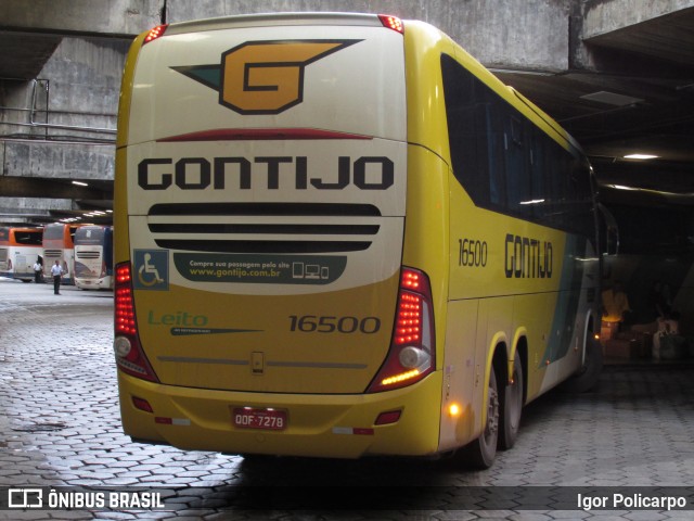 Empresa Gontijo de Transportes 16500 na cidade de Belo Horizonte, Minas Gerais, Brasil, por Igor Policarpo. ID da foto: 7287384.