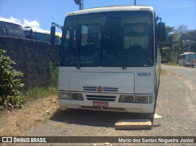 Marte Transportes 0263 na cidade de Salvador, Bahia, Brasil, por Mario dos Santos Nogueira Junior. Número da foto: #7287196.