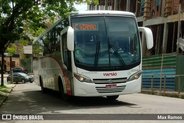 Empresa de Transporte Coletivo Viamão 8268 na cidade de Viamão, Rio Grande do Sul, Brasil, por Max Ramos. ID da foto: 7288360.