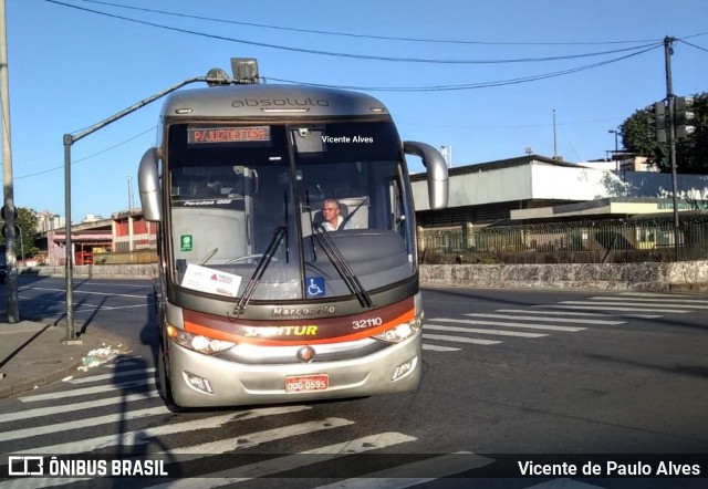 Saritur - Santa Rita Transporte Urbano e Rodoviário 32110 na cidade de Belo Horizonte, Minas Gerais, Brasil, por Vicente de Paulo Alves. ID da foto: 7341801.