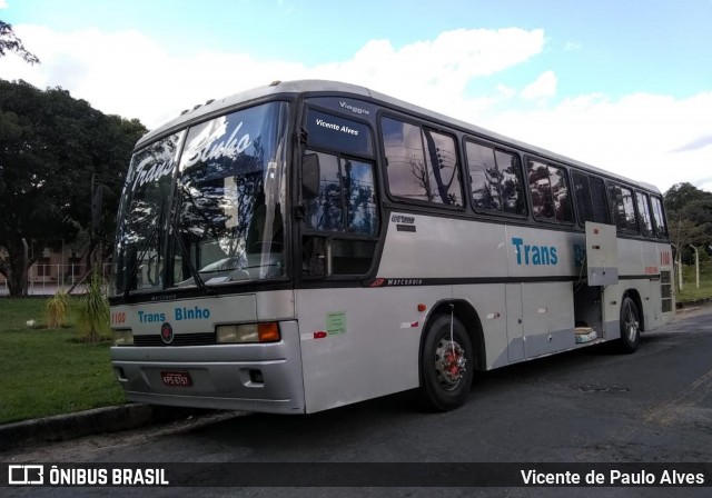 Trans Binho 1100 na cidade de Belo Horizonte, Minas Gerais, Brasil, por Vicente de Paulo Alves. ID da foto: 7341894.