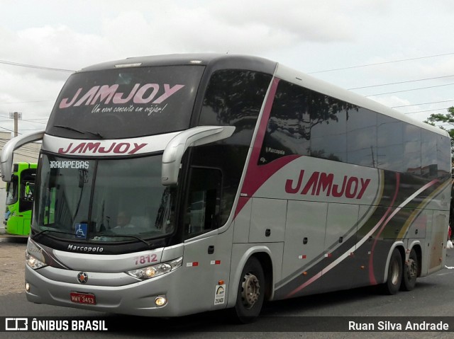 Viação Jam Joy 7812 na cidade de Teresina, Piauí, Brasil, por Ruan Silva Andrade. Número da foto: #7341150.