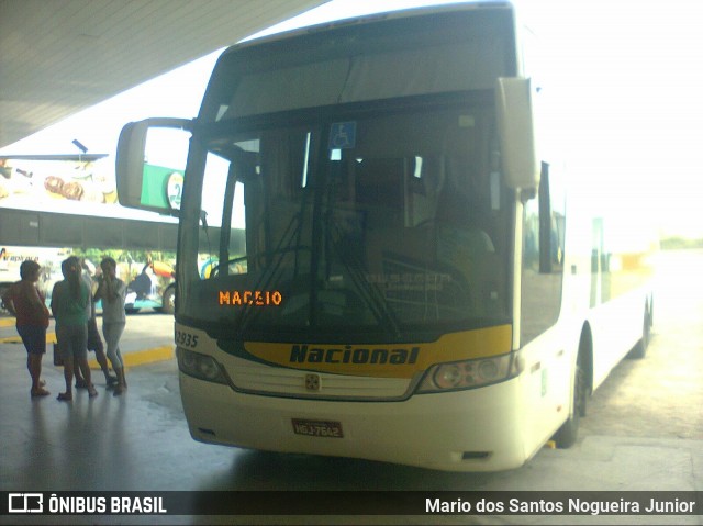 Viação Nacional 12935 na cidade de Propriá, Sergipe, Brasil, por Mario dos Santos Nogueira Junior. Número da foto: #7343555.