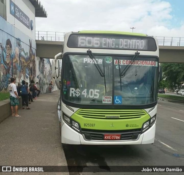Rodoviária Âncora Matias B25597 na cidade de Rio de Janeiro, Rio de Janeiro, Brasil, por João Victor Damião. Número da foto: #7344243.