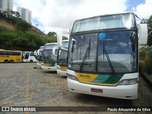 Empresa Gontijo de Transportes 11535 na cidade de Belo Horizonte, Minas Gerais, Brasil, por Paulo Alexandre da Silva. ID da foto: 7343022.