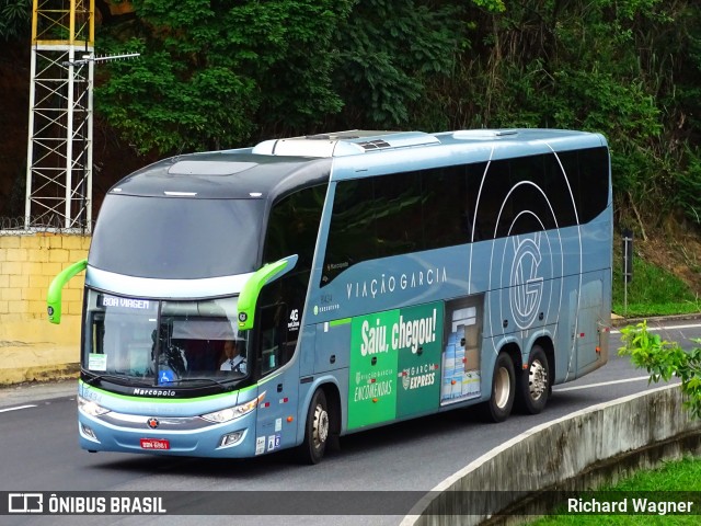 Viação Garcia 8434 na cidade de Piraí, Rio de Janeiro, Brasil, por Richard Wagner. ID da foto: 7342099.