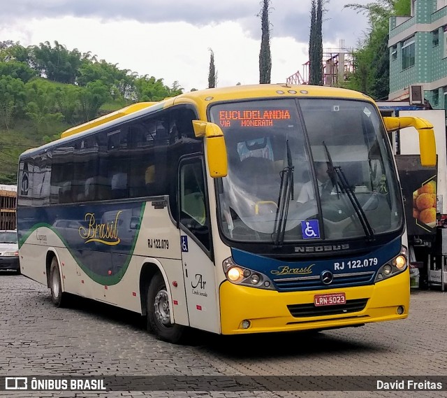 Brasil SA Transporte e Turismo RJ 122.079 na cidade de Bom Jardim, Rio de Janeiro, Brasil, por David Freitas. Número da foto: #7344058.