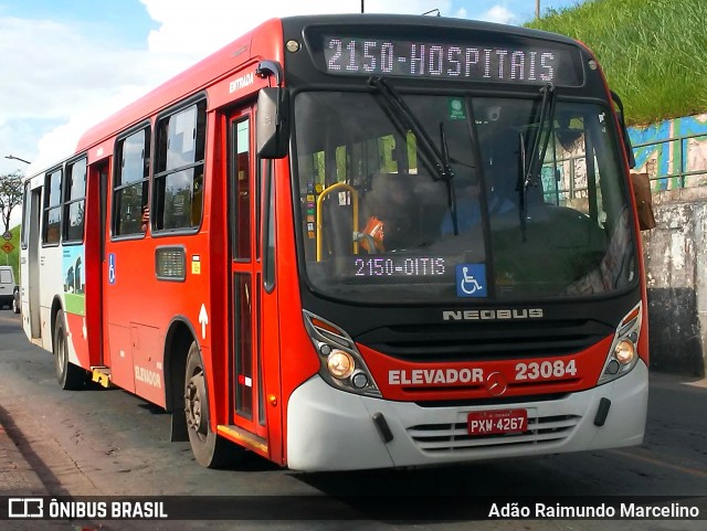 Laguna Auto Ônibus 23084 na cidade de Belo Horizonte, Minas Gerais, Brasil, por Adão Raimundo Marcelino. ID da foto: 7343970.