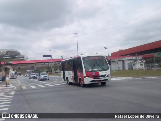 Pêssego Transportes 4 7753 na cidade de São Paulo, São Paulo, Brasil, por Rafael Lopes de Oliveira. Número da foto: #7341816.