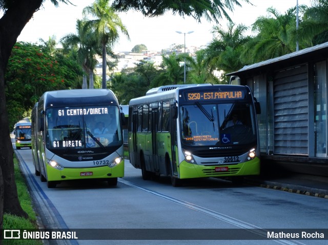 Milênio Transportes 10732 na cidade de Belo Horizonte, Minas Gerais, Brasil, por Matheus Rocha. Número da foto: #7341510.