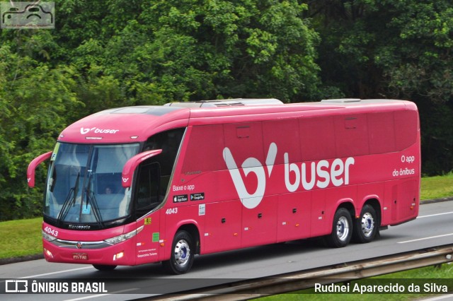 Buser Brasil Tecnologia 4043 na cidade de Santa Isabel, São Paulo, Brasil, por Rudnei Aparecido da Silva. Número da foto: #7341749.