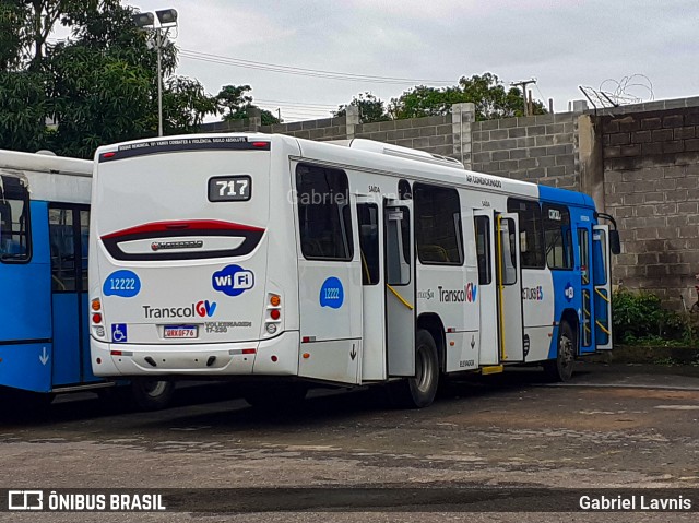 Viação Praia Sol 12222 na cidade de Vila Velha, Espírito Santo, Brasil, por Gabriel Lavnis. Número da foto: #7340993.