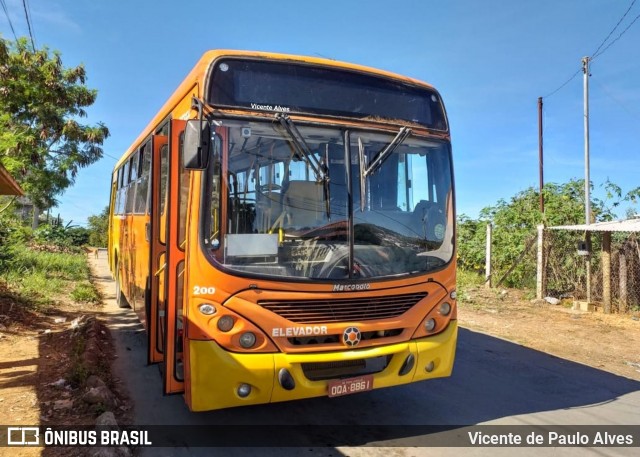 Expresso Unir 200 na cidade de Pedro Leopoldo, Minas Gerais, Brasil, por Vicente de Paulo Alves. ID da foto: 7341829.