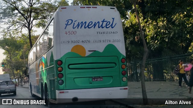 Pimentel Turismo 4500 na cidade de Belo Horizonte, Minas Gerais, Brasil, por Ailton Alves. Número da foto: #7342319.