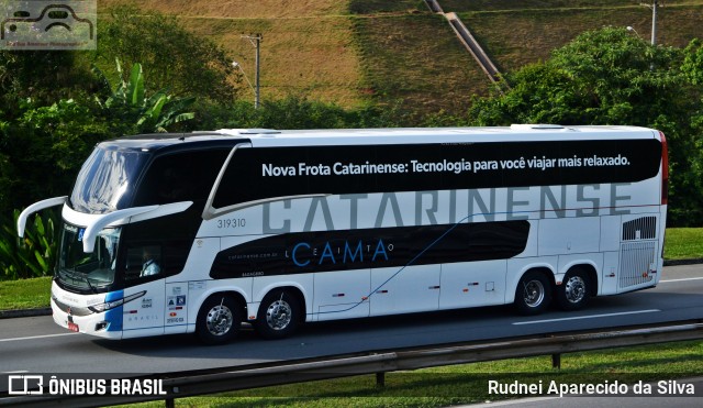 Auto Viação Catarinense 319310 na cidade de Santa Isabel, São Paulo, Brasil, por Rudnei Aparecido da Silva. Número da foto: #7346848.
