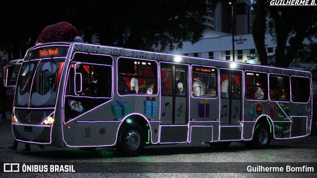 Auto Viação Redentor BUS MUSIC REDENTOR na cidade de Curitiba, Paraná, Brasil, por Guilherme Bomfim. ID da foto: 7344749.