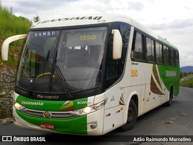 Transimão 1550 na cidade de Contagem, Minas Gerais, Brasil, por Adão Raimundo Marcelino. ID da foto: 7346691.