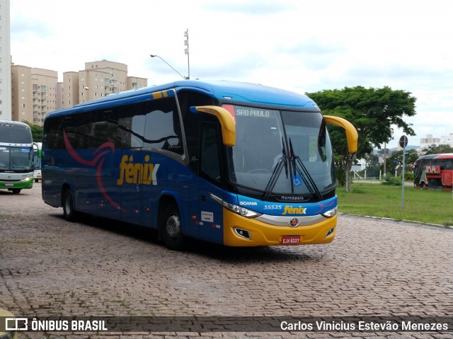 Rápido Expresso Fênix Viação 35525 na cidade de Jundiaí, São Paulo, Brasil, por Carlos Vinicius Estevão Menezes. ID da foto: 7346101.