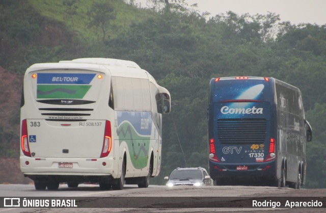 Bel-Tour Transportes e Turismo 383 na cidade de Conselheiro Lafaiete, Minas Gerais, Brasil, por Rodrigo  Aparecido. Número da foto: #7345549.