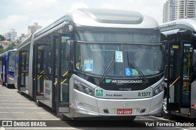 TRANSPPASS - Transporte de Passageiros 8 1377 na cidade de São Paulo, São Paulo, Brasil, por Yuri Ferreira Marinho. Número da foto: #7344515.