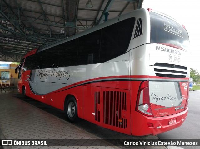 Empresa de Ônibus Pássaro Marron 5953 na cidade de Jacareí, São Paulo, Brasil, por Carlos Vinicius Estevão Menezes. Número da foto: #7345917.