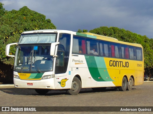 Empresa Gontijo de Transportes 11965 na cidade de Vitória da Conquista, Bahia, Brasil, por Anderson Queiroz. ID da foto: 7346790.