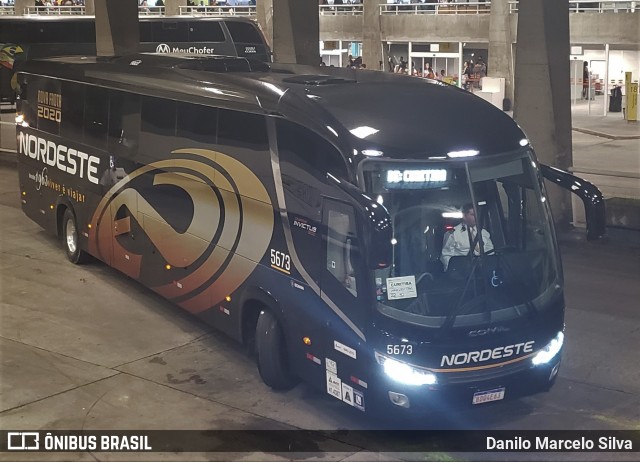 Expresso Nordeste 5673 na cidade de Curitiba, Paraná, Brasil, por Danilo Marcelo Silva. Número da foto: #7344429.