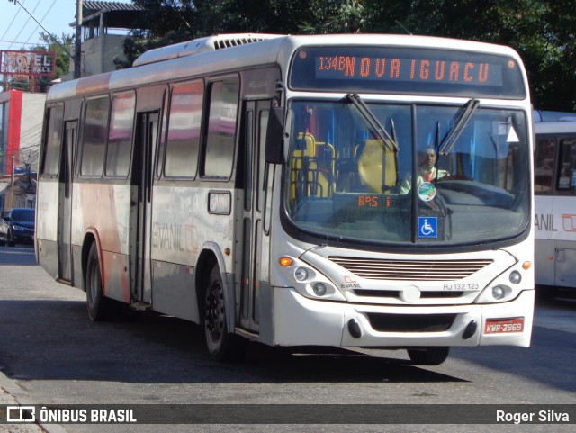 Evanil Transportes e Turismo RJ 132.123 na cidade de Nova Iguaçu, Rio de Janeiro, Brasil, por Roger Silva. Número da foto: #7346709.