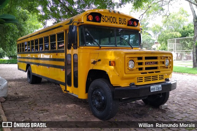 Ônibus Particulares 3369 na cidade de Rondonópolis, Mato Grosso, Brasil, por Willian Raimundo Morais. Número da foto: #7345893.