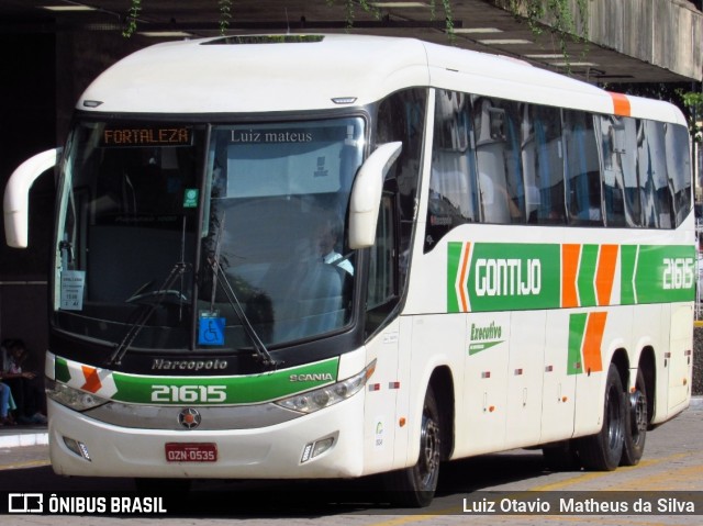 Empresa Gontijo de Transportes 21615 na cidade de Belo Horizonte, Minas Gerais, Brasil, por Luiz Otavio Matheus da Silva. Número da foto: #7345544.