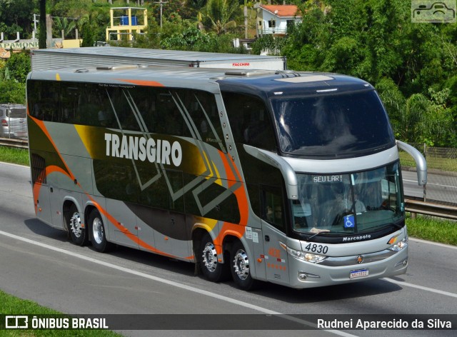 Transgiro Turismo 4830 na cidade de Santa Isabel, São Paulo, Brasil, por Rudnei Aparecido da Silva. ID da foto: 7345898.