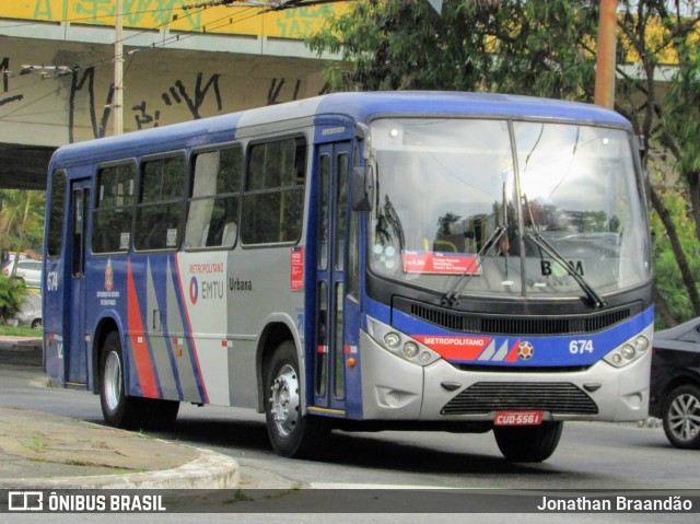 EUSA - Empresa Urbana de Santo André 674 na cidade de Santo André, São Paulo, Brasil, por Jonathan Braandão. Número da foto: #7346055.