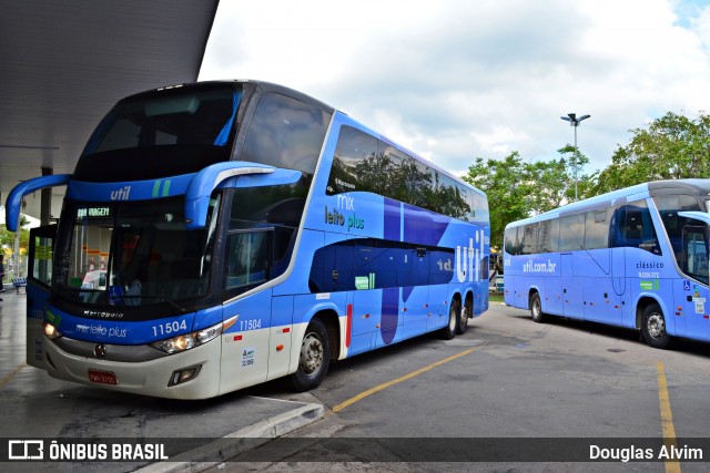UTIL - União Transporte Interestadual de Luxo 11504 na cidade de Mogi das Cruzes, São Paulo, Brasil, por Douglas Alvim. Número da foto: #7348682.