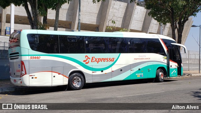 Expressa Turismo 55440 na cidade de Belo Horizonte, Minas Gerais, Brasil, por Ailton Alves. ID da foto: 7349418.