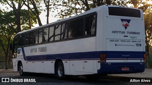 Orytur-Turismo 1210 na cidade de Belo Horizonte, Minas Gerais, Brasil, por Ailton Alves. Número da foto: #7349401.