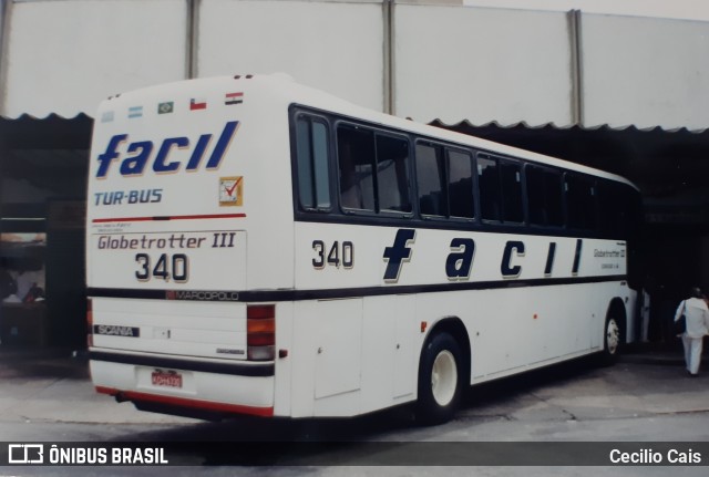 Fácil Transportes e Turismo 340 na cidade de Petrópolis, Rio de Janeiro, Brasil, por Cecilio Cais. Número da foto: #7348788.