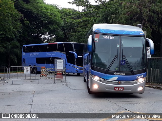 Viação Cometa 13240 na cidade de São Paulo, São Paulo, Brasil, por Marcus Vinicius Lara Silva. ID da foto: 7349712.