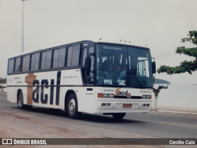 Fácil Transportes e Turismo RJ 140.033 na cidade de Iguaba Grande, Rio de Janeiro, Brasil, por Cecilio Cais. Número da foto: #7347301.