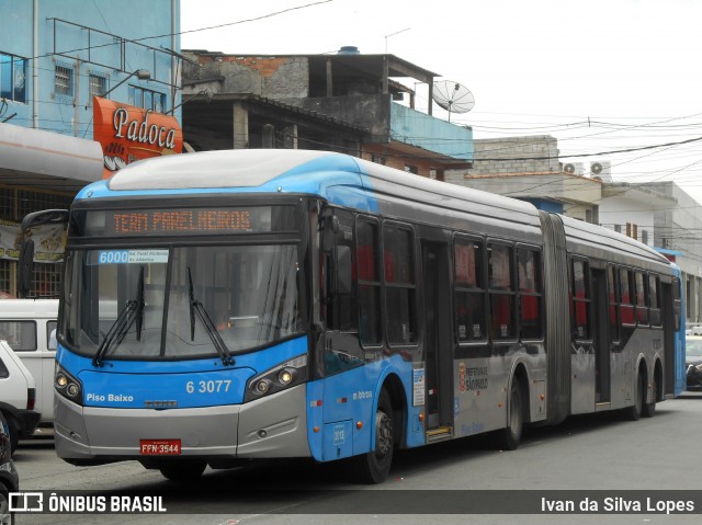 Viação Paratodos > São Jorge > Metropolitana São Paulo > Mobibrasil 6 3077 na cidade de São Paulo, São Paulo, Brasil, por Ivan da Silva Lopes. Número da foto: #7349313.