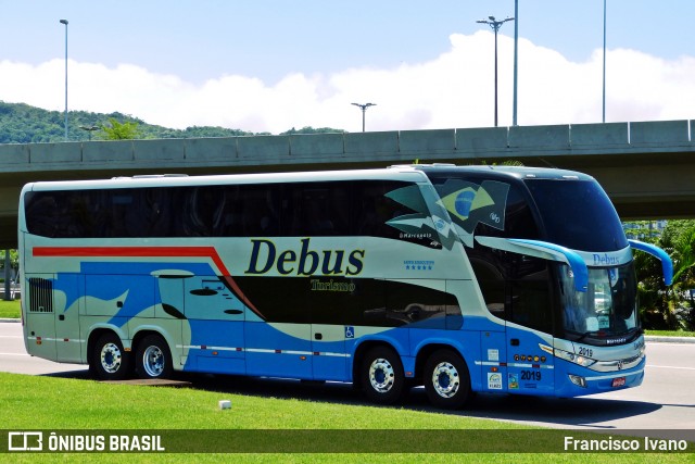 Debus Turismo 2019 na cidade de Florianópolis, Santa Catarina, Brasil, por Francisco Ivano. Número da foto: #7348445.