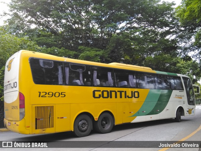 Empresa Gontijo de Transportes 12905 na cidade de São Paulo, São Paulo, Brasil, por Josivaldo Oliveira. ID da foto: 7348777.