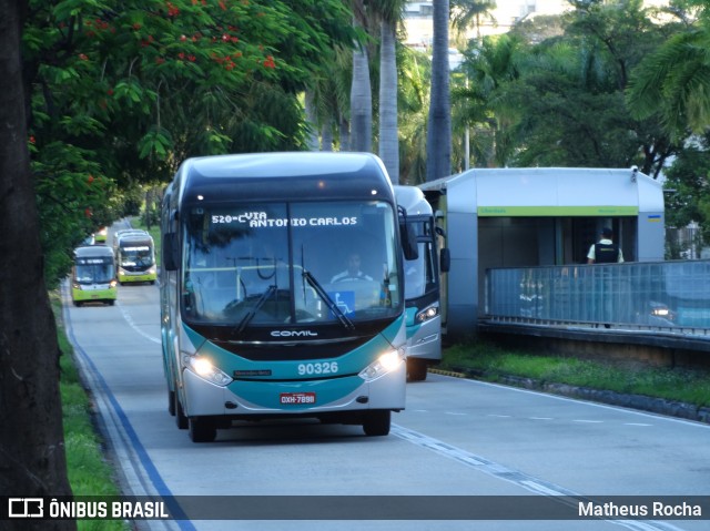 Saritur - Santa Rita Transporte Urbano e Rodoviário 90326 na cidade de Belo Horizonte, Minas Gerais, Brasil, por Matheus Rocha. Número da foto: #7350139.