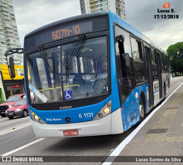 Viação Grajaú S.A. 6 1131 na cidade de São Paulo, São Paulo, Brasil, por Lucas Santos da Silva. Número da foto: #7347322.