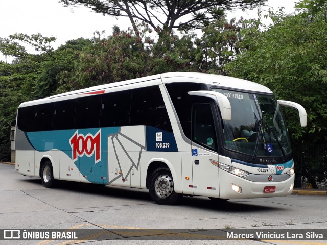 Auto Viação 1001 108.239 na cidade de São Paulo, São Paulo, Brasil, por Marcus Vinicius Lara Silva. ID da foto: 7349842.