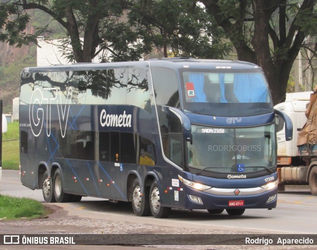 Viação Cometa 17330 na cidade de Conselheiro Lafaiete, Minas Gerais, Brasil, por Rodrigo  Aparecido. Número da foto: #7349216.