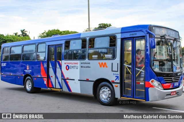 Viação Miracatiba 15.387 na cidade de São Paulo, São Paulo, Brasil, por Matheus Gabriel dos Santos. Número da foto: #7348210.