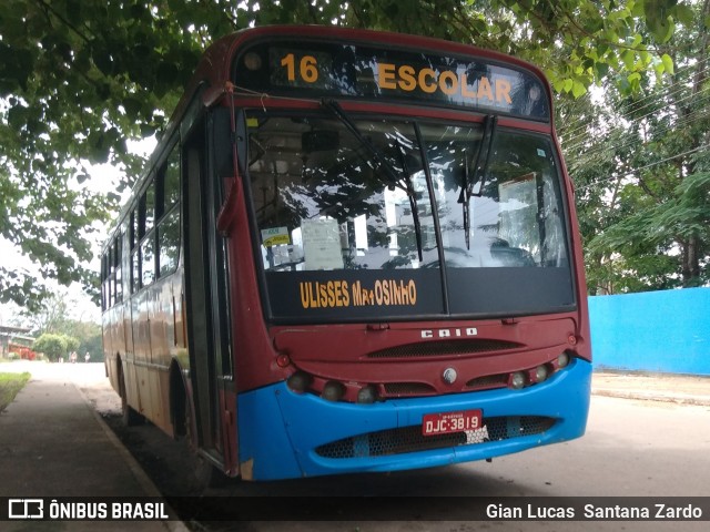 Águia Tur Locações e Fretamentos 7 7466 na cidade de Ji-Paraná, Rondônia, Brasil, por Gian Lucas  Santana Zardo. ID da foto: 7350140.