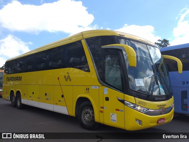 Viação Itapemirim 60051 na cidade de Brasília, Distrito Federal, Brasil, por Everton Lira. ID da foto: 7348539.