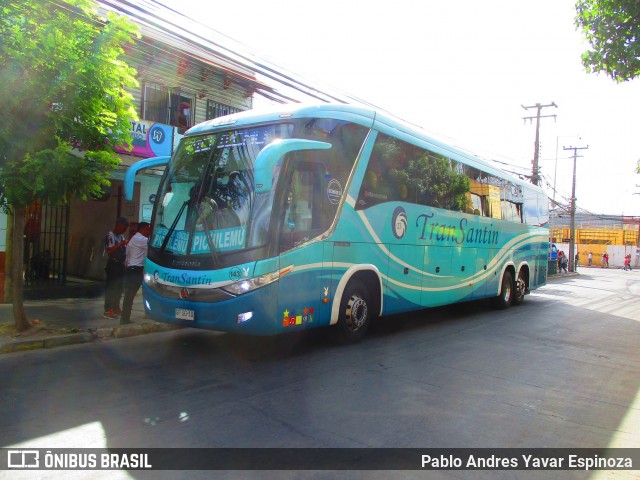 TranSantin 143 na cidade de Santa Cruz, Colchagua, Libertador General Bernardo O'Higgins, Chile, por Pablo Andres Yavar Espinoza. Número da foto: #7348376.